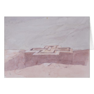 St George Lalibela Hälsningskort