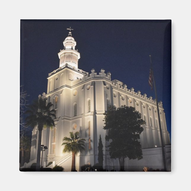 St. George LDS Temple Magnet (Framsidan)