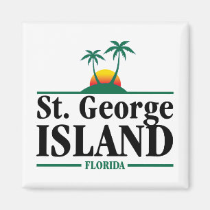 St George ö Florida Magnet
