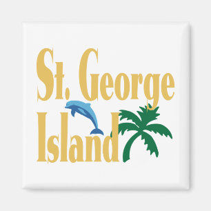 St George ö Florida Magnet