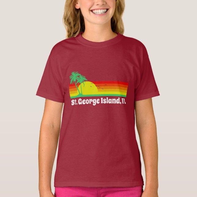 St George ö Florida T Shirt (Framsida)