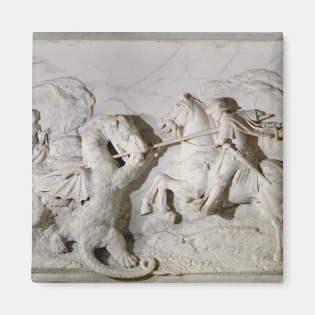St. George och Dragon, 1508 Magnet (Framsidan)