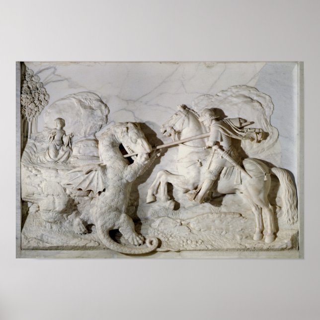 St. George och Dragon, 1508 Poster (Framsidan)