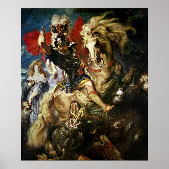 St. George och Dragon, 1606 Poster (Framsidan)