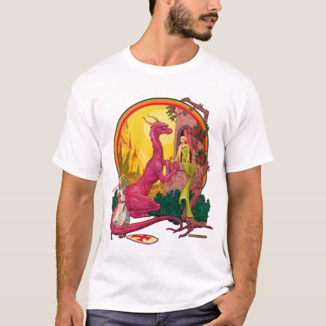 St. George och Dragon Barn T-Shirt (Framsida)