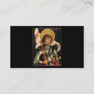 St George och Dragon Day Icon Art Knight Catho Visitkort