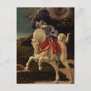 St. George och Dragon (detaljer), 1470 Vykort