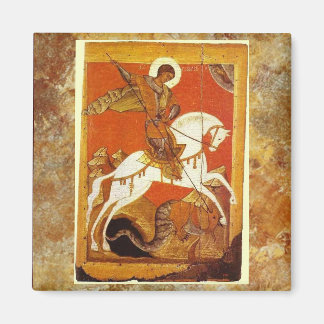 St. George och Dragon Magnet