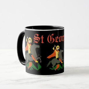 St George och Dragon Mugg