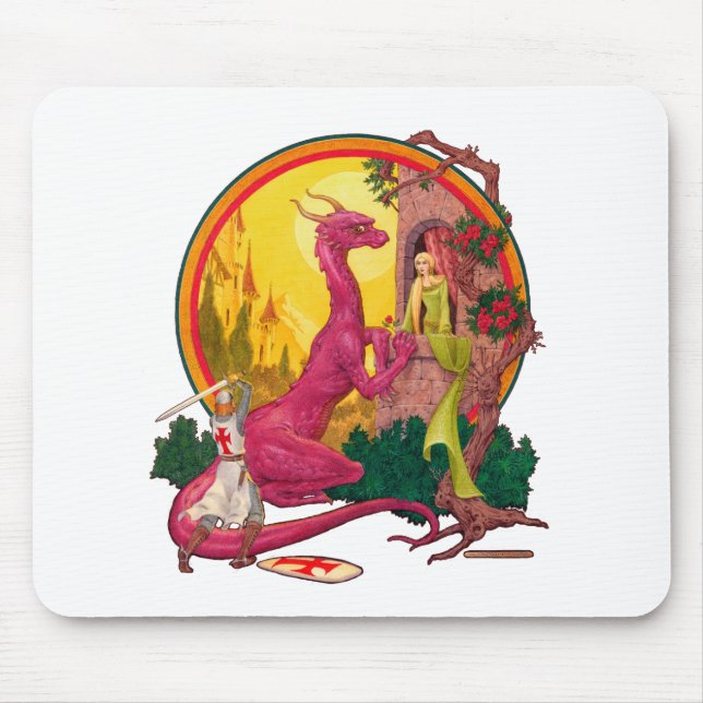 St.George och Dragon Musmatta (Framsidan)