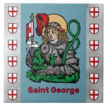 St. George och Dragon (Nürnberg) Ceramic Tile