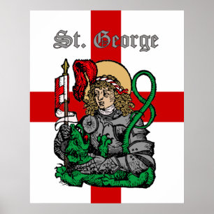 St. George och Dragon (Nürnberg) Poster