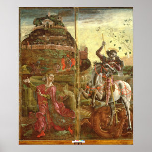 St. George och Dragon Poster