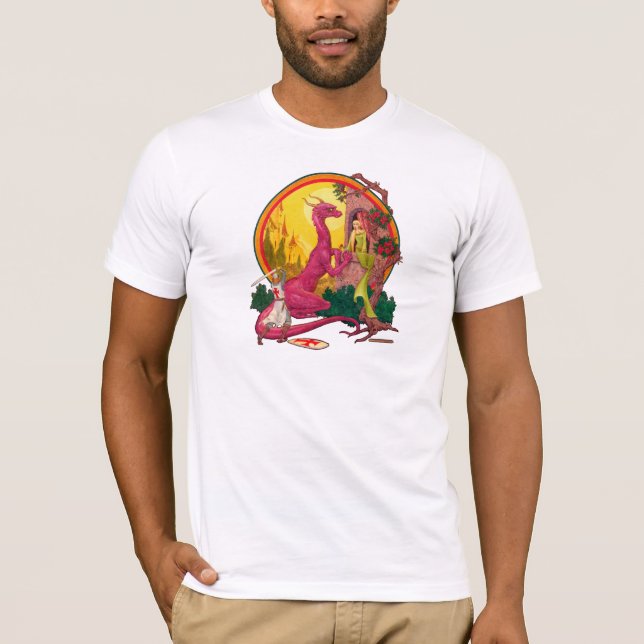 St.George och Dragon T-shirt (Framsida)