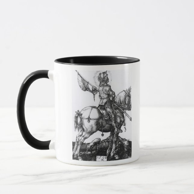 St George och draken, 1508 Mugg (Vänster)