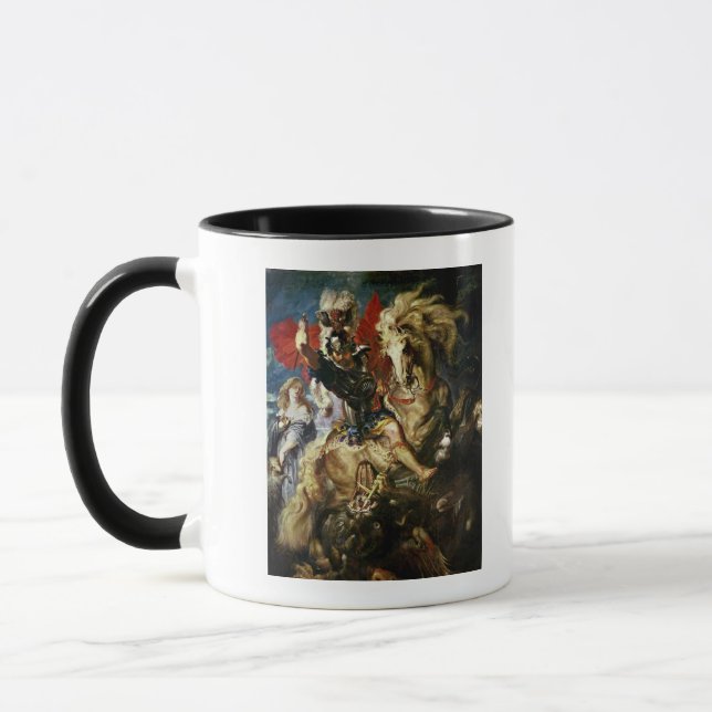 St George och draken, c.1606 Mugg (Vänster)