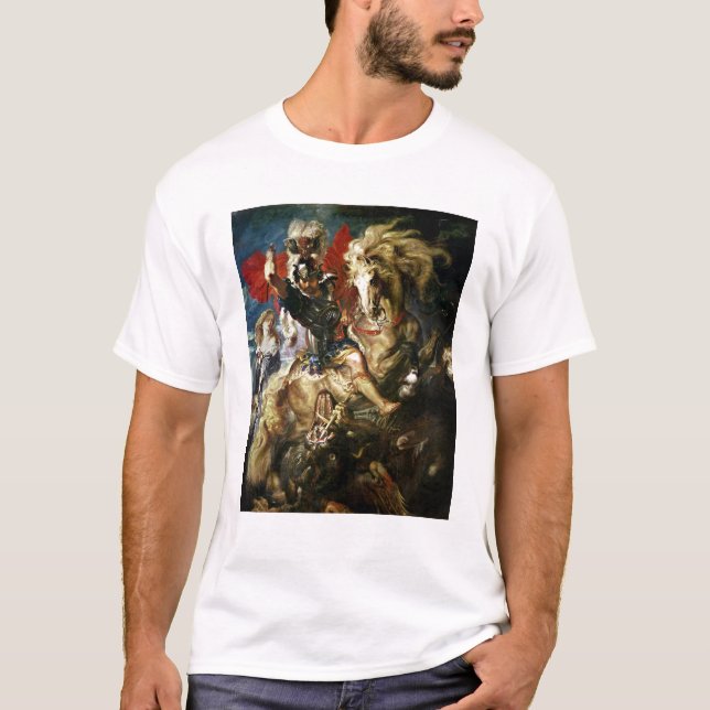 St George och draken, c.1606 Tee (Framsida)