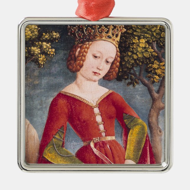 St George och draken Julgransprydnad Metall (Framsidan)