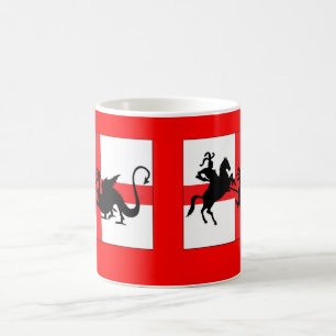 St George och draken Kaffemugg