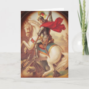 St George och draken Kort