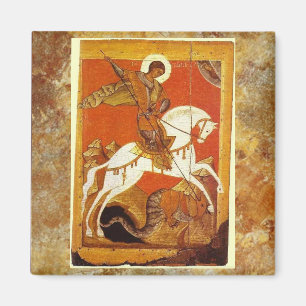 St George och draken Magnet