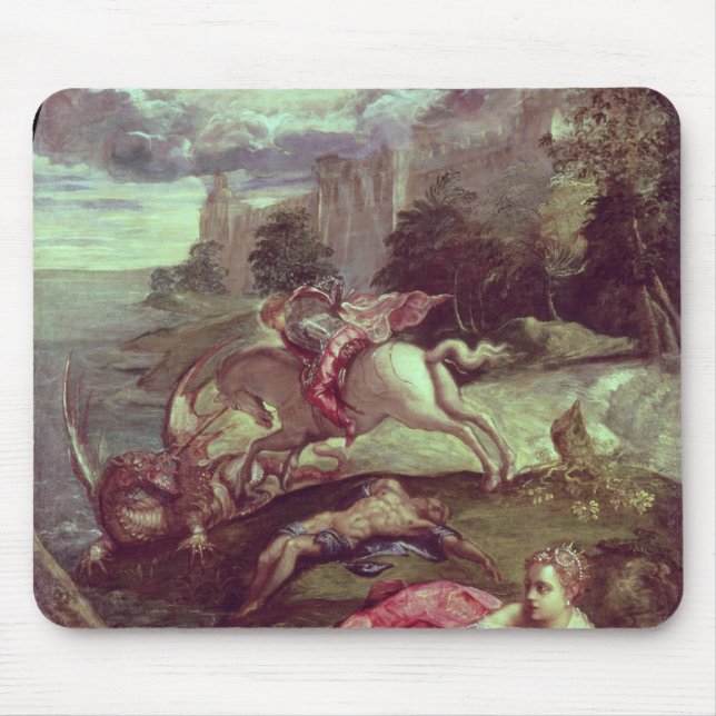 St George och draken Musmatta (Framsidan)