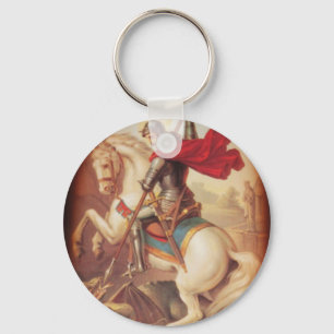 St George och draken Nyckelring