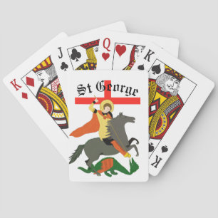St George och draken och Kor av St George Casinokort