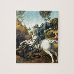 St George och draken Pussel