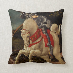 St George och draken (specificera), c.1470 Kudde