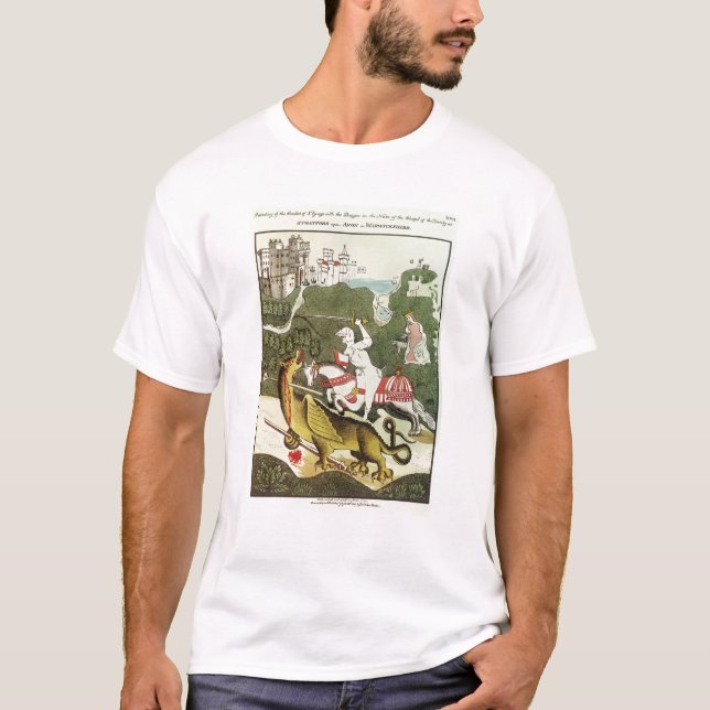 St George och draken Tee (Framsida)