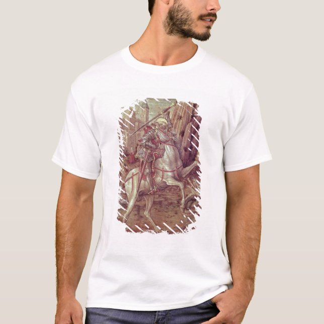 St George och draken Tee Shirt (Framsida)
