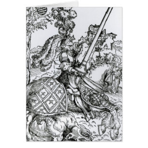 St George på hästryggen, 1507 Hälsningskort