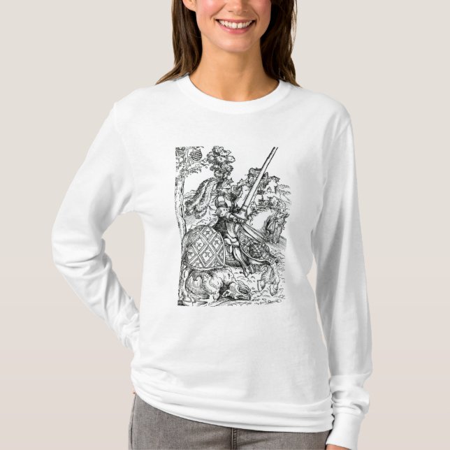 St George på hästryggen, 1507 Tee Shirt (Framsida)