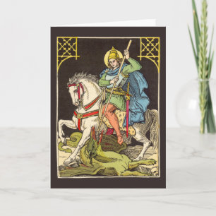 St. George på Horseback (BS 01) Kort