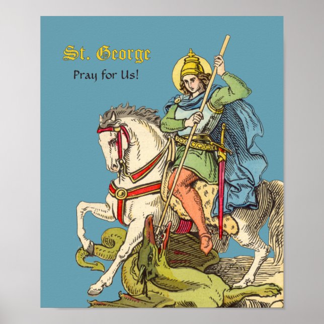 St. George på Horseback (BS 01) Poster (Framsidan)