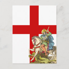 St. George på Horseback (BS 01) vykort