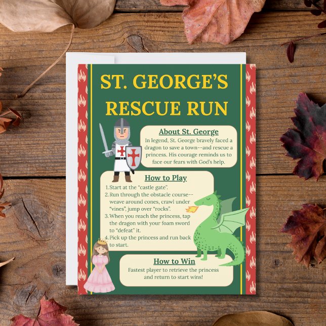 St. George Rescue Run Spelskylt (Skapare uppladdad)