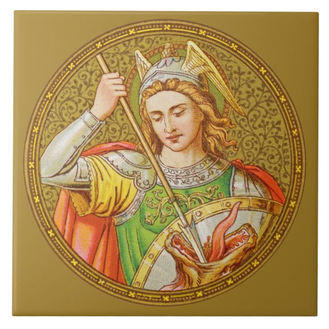 St. George (SNV 13) Kakelplatta (Framsidan)