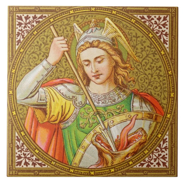St. George (SNV 13) Kakelplatta (Framsidan)