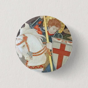 St George som dräpar draken Knapp