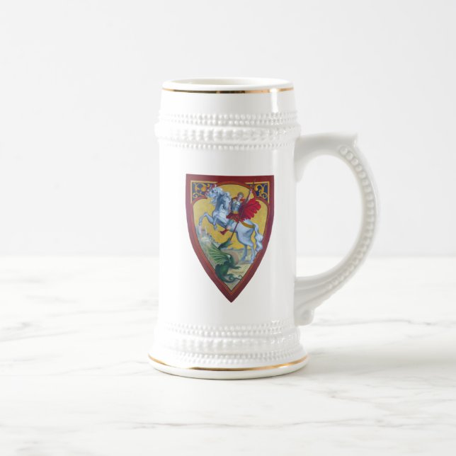 St George som dräpar draken Stein Sejdel (Höger)