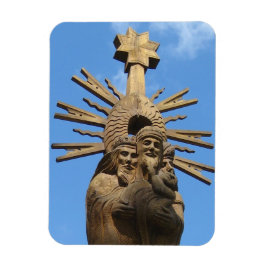 St. George Statue, Vilkija, LITAUEN — Magnet