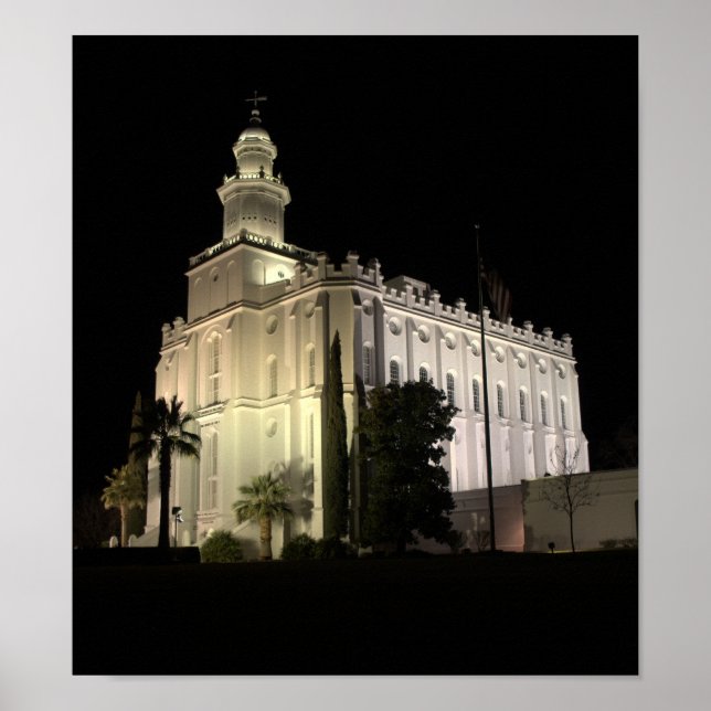 St. George, Utah LDS Temple Poster (Framsidan)