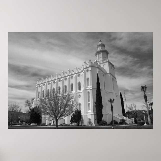 St. George, Utah LDS Temple Poster (Framsidan)
