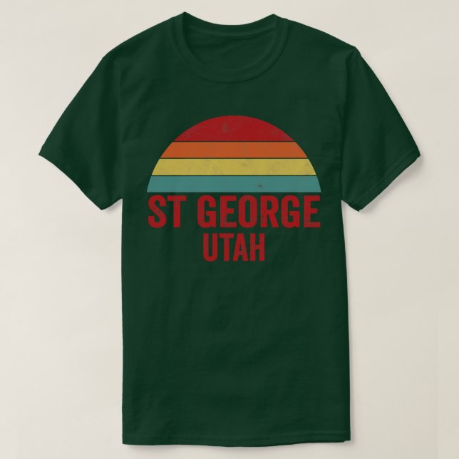 St George Utah T Shirt (Design framsida)