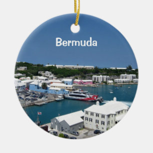 St. Georges, Bermuda Julgransprydnad Keramik