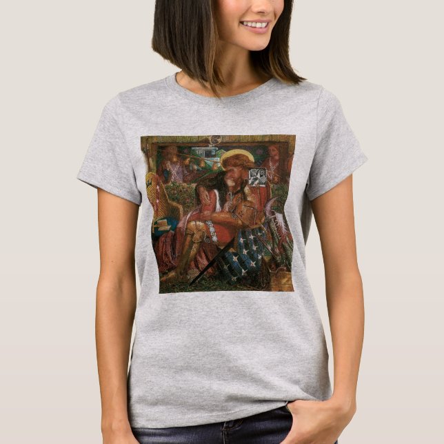 St Georges bröllop, prinsessan Sabra av Rossetti Tee (Framsida)