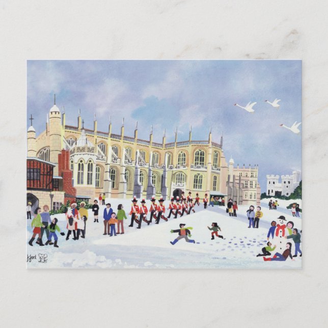 St. George's Chapel Windsor Vykort (Framsida)