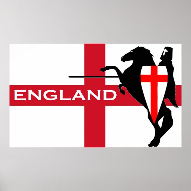 St. George's Day England Poster (Framsidan)